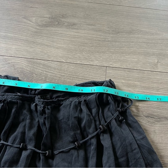 Robert Rodriguez Womens Black Skort Boho Embroidered Details Size 2 - Picture 4 of 7